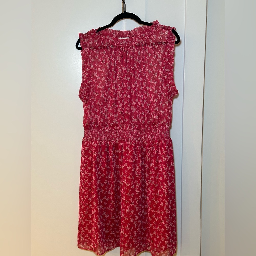 Sheer Floral Women's Casual Dress